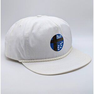 Vintage Positive Country Music Hat Religious Christian VTG 80s 90s Trucker Rope